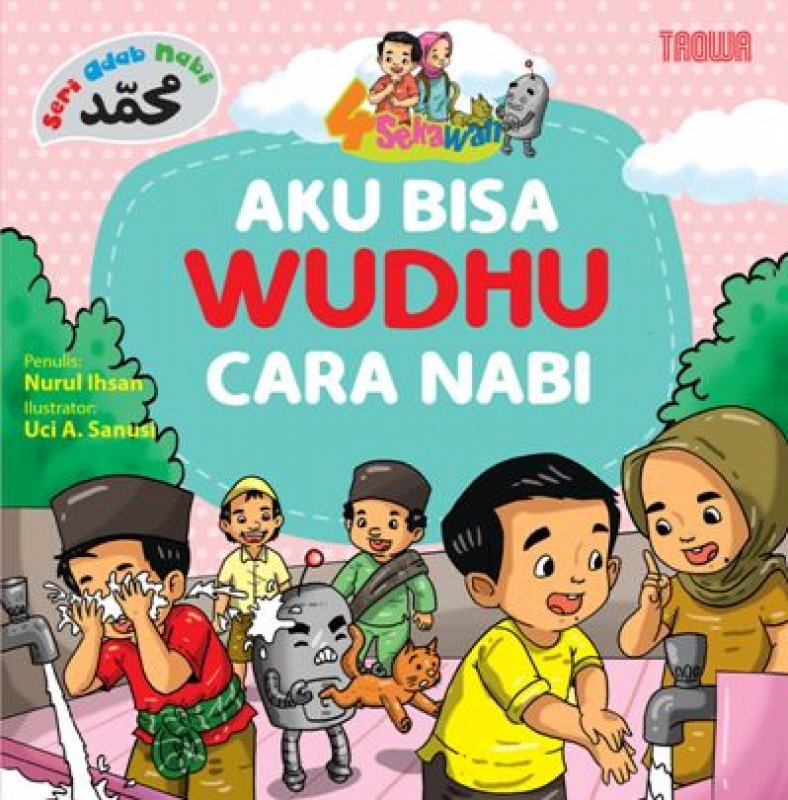 Cover Buku Aku Bisa wudhu cara Nabi ( Niaga ) 