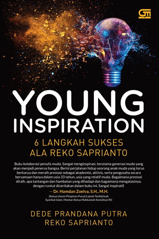 Cover Buku Young Inspiration: 6 Langkah Sukses ala Reko Saprianto