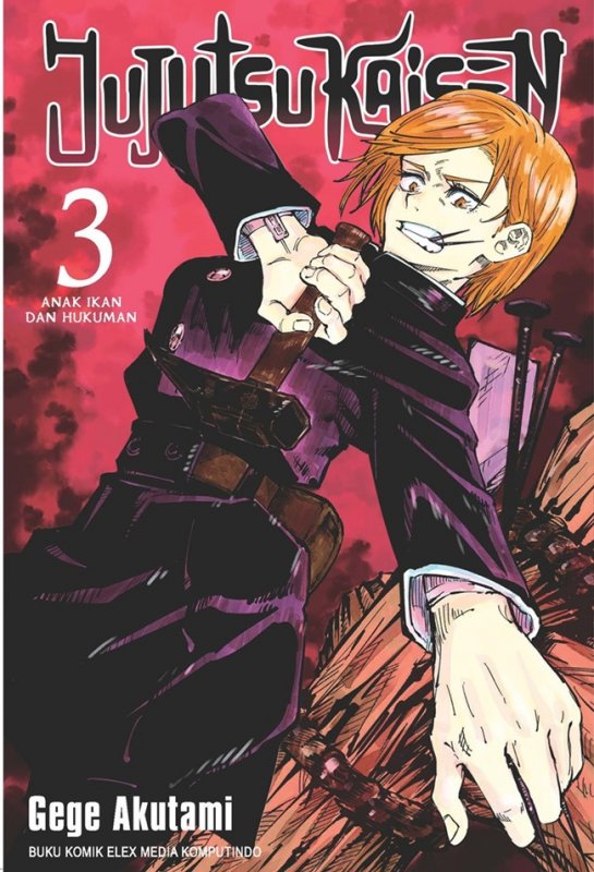 Cover Buku Jujutsu Kaisen 03