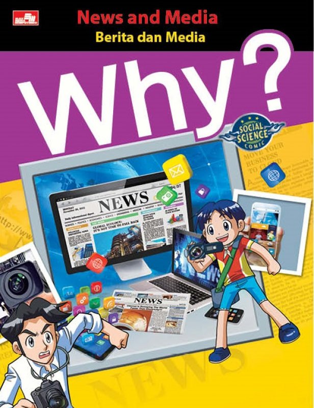 Cover Buku Why? News and Media - Berita dan Media