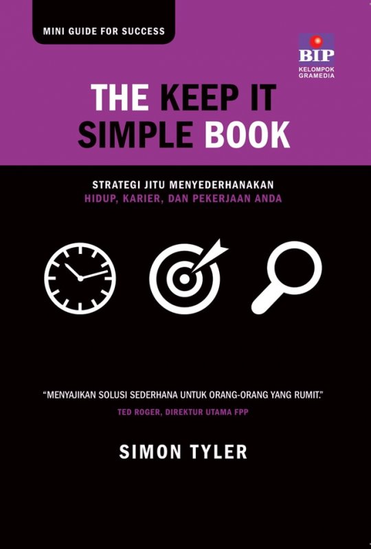 Cover Buku The Keep It Simple Book