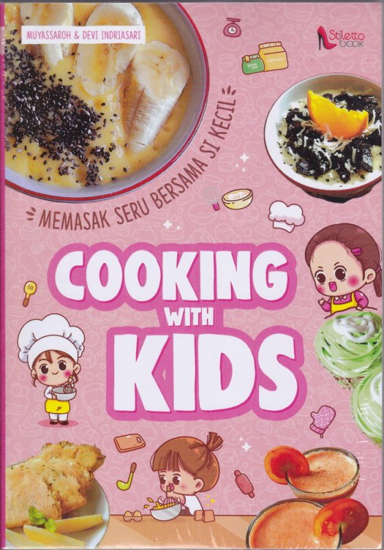Cover Buku Cooking With Kids