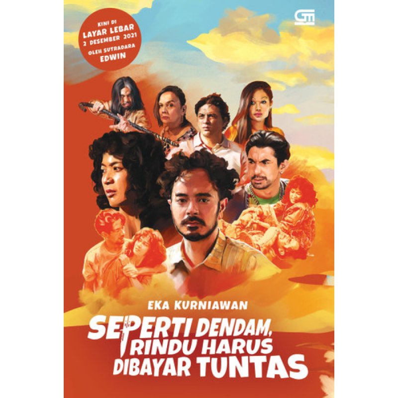 Cover Buku Seperti Dendam, Rindu Harus Dibayar Tuntas ( Cover Film )