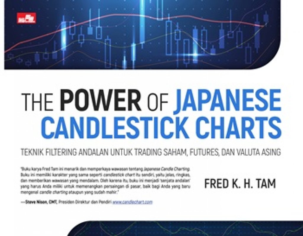 Cover Buku The Power of Japanese Candlestick Charts