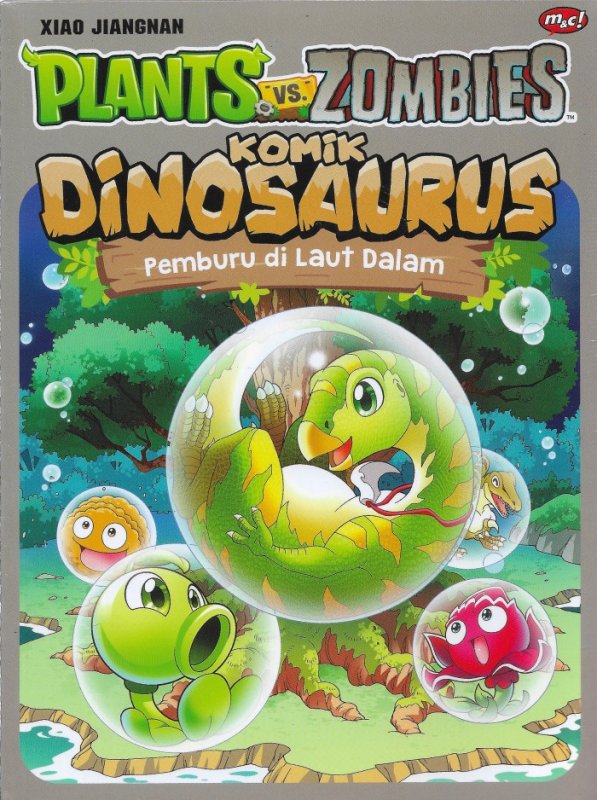Cover Buku Plants VS Zombies - Komik Dinosaurus : Pemburu di Laut Dalam