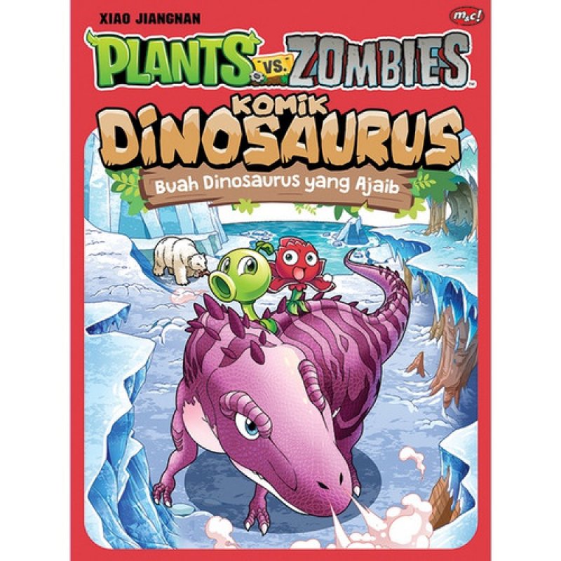 Cover Buku Plants VS Zombies - Komik Dinosaurus : Buah Dinosaurus yang Ajaib