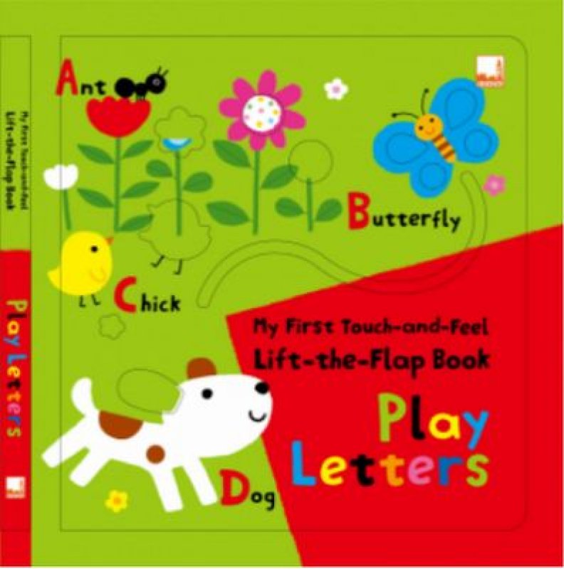 Cover Buku My First Touch-and-Feel, Lift-the-Flap Book - Play Letters