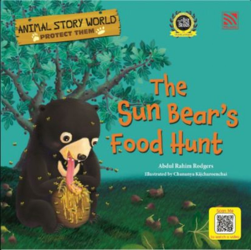 Cover Buku Animal Story World : The Sun Bear