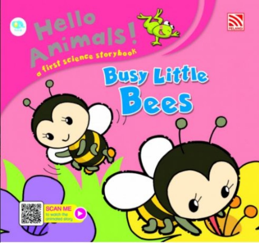 Cover Buku Hello Animals - Busy Little Bees (W/AR)
