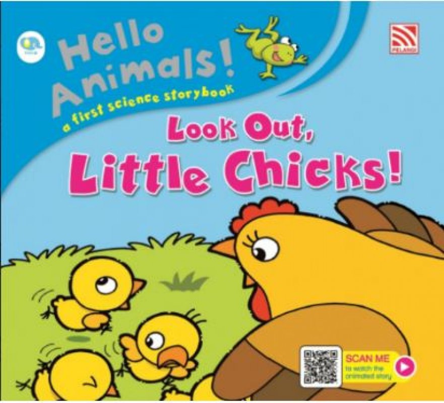Cover Buku Hello Animals - Look Out, Little Chicks! (W/AR)