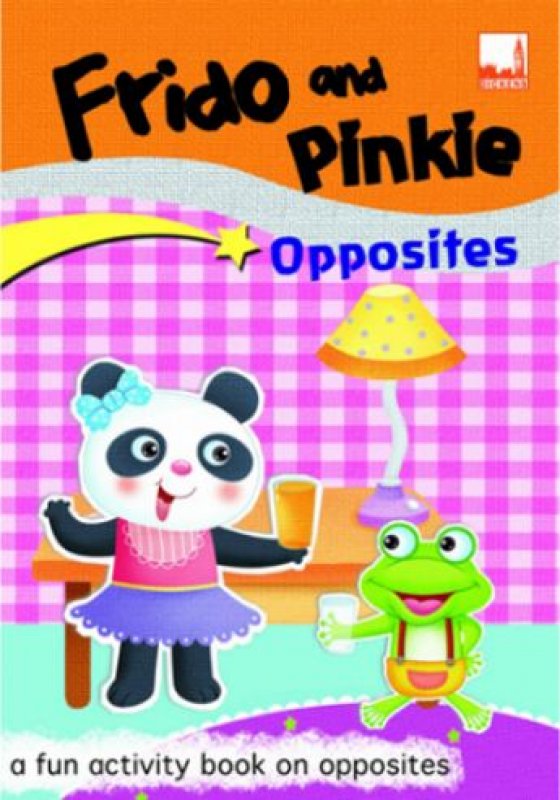 Cover Buku Frido And Pinkie - Opposites