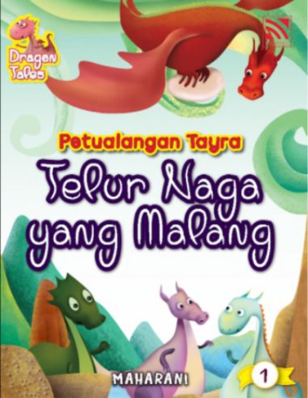 Cover Buku Dragon Tale - Telur Naga Yang Malang