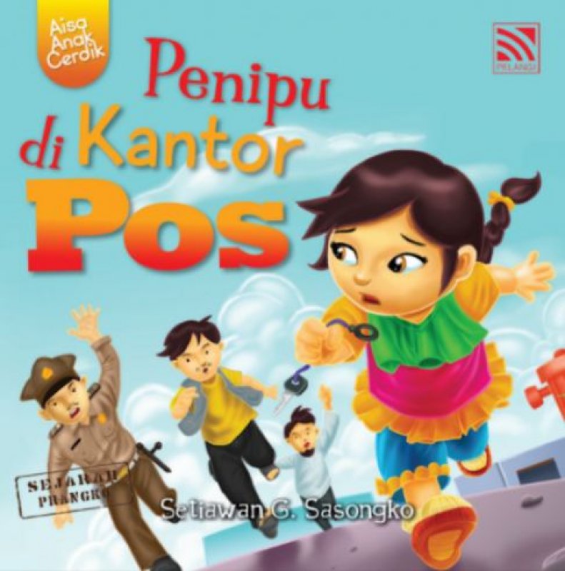 Cover Buku Seri Aisa Anak Cerdik - Penipu Di Kantor Pos