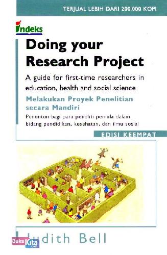 Cover Buku Doing Your Research Project, 4/e (terjemahan)
