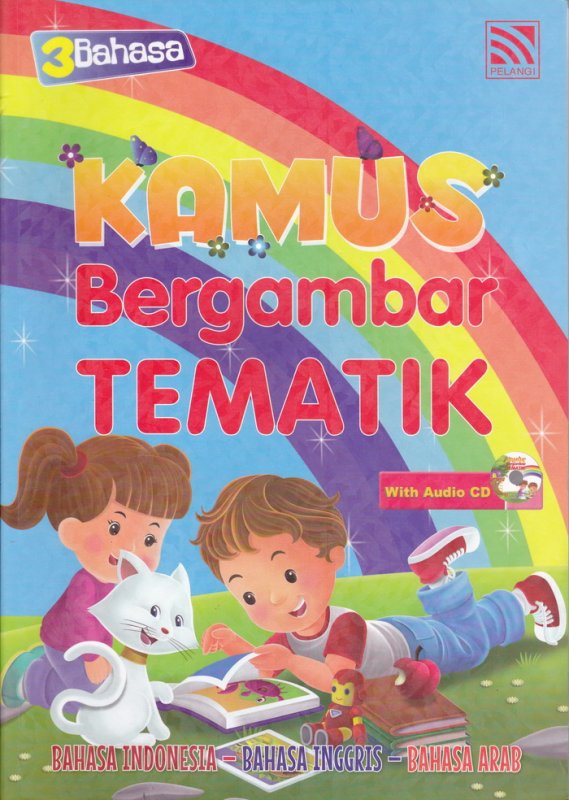 Cover Buku Kamus Bergambar TEMATIK 3 Bahasa Indonesi-Inggris-Arab