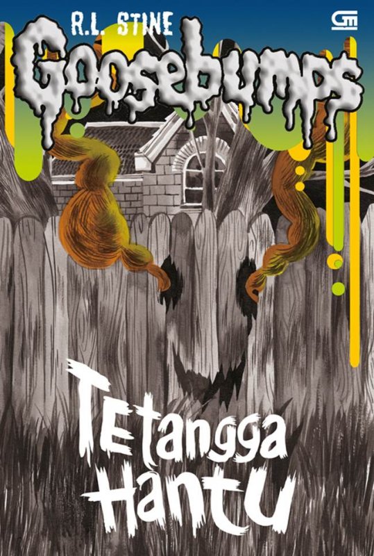 Cover Buku Goosebumps: Tetangga Hantu (The Ghost Next Door)