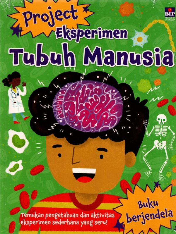 Cover Buku Project Eksperimen Tubuh Manusia