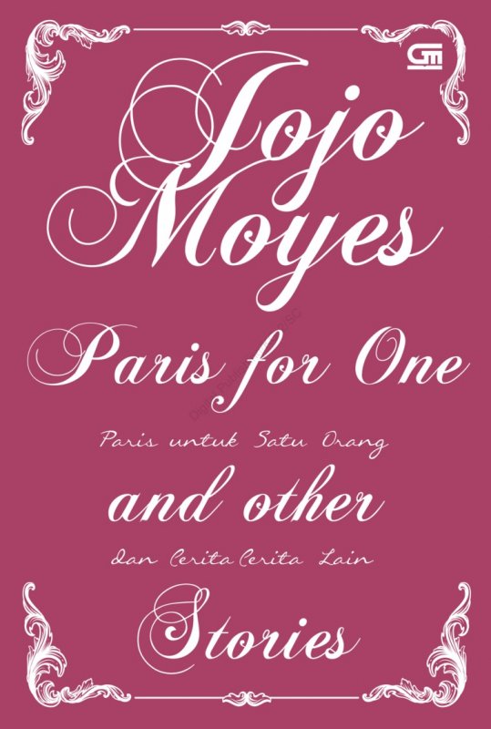 Cover Buku Paris For One And Other Stories (paris untuk satu orang dan cerita-cerita lain)