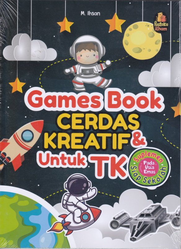 Cover Buku Games Book Cerdas Book Cerdas & Kreatif Supplemen Siap Sekolah