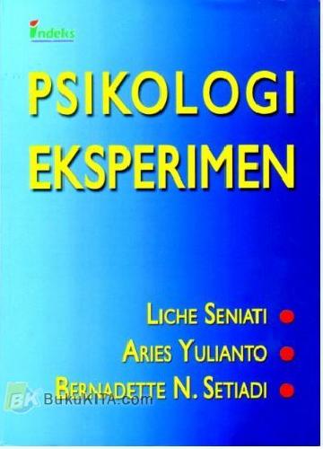 Cover Buku Psikologi Eksperimen