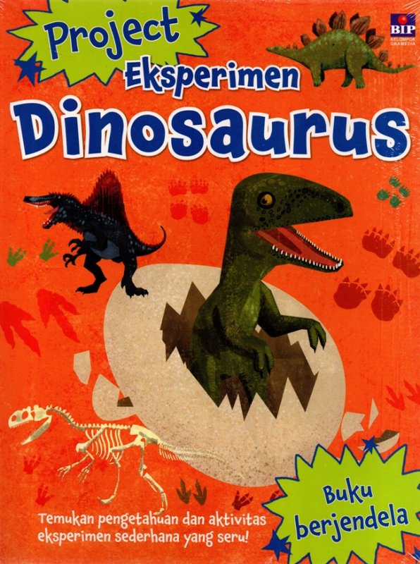Cover Buku Buku Project Eksperimen Dinosaurus