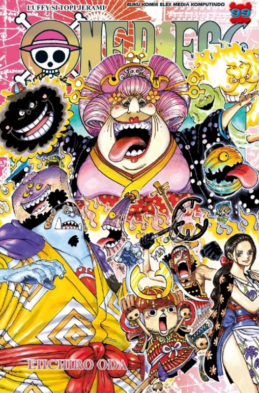 Cover Buku One Piece 99