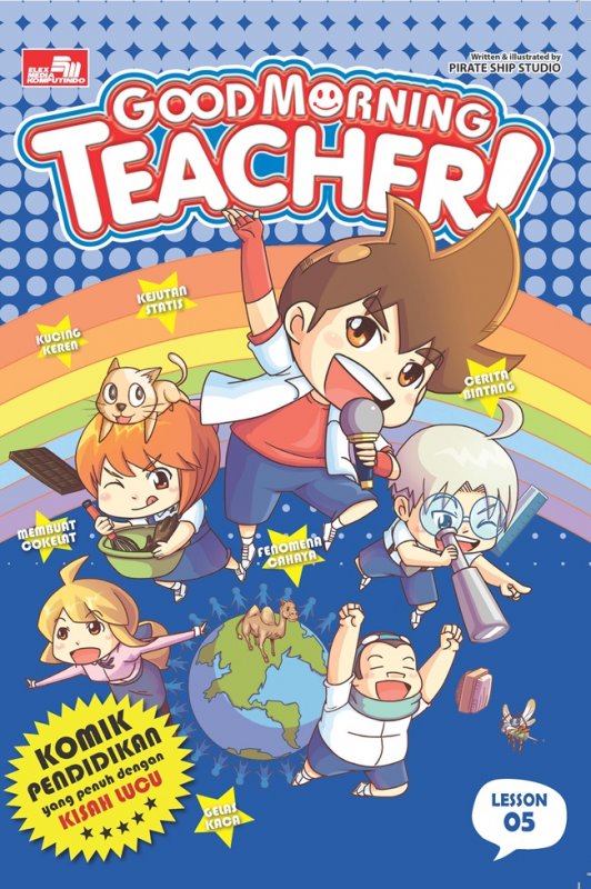 Cover Buku Good Morning Teacher! Lesson 05 new
