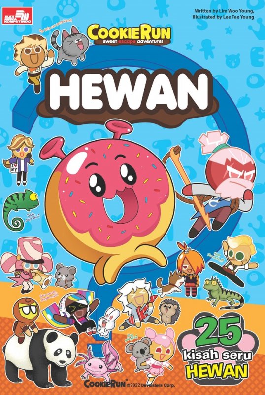 Cover Buku Cookie Run Sweet Escape Adventure! - HEWAN