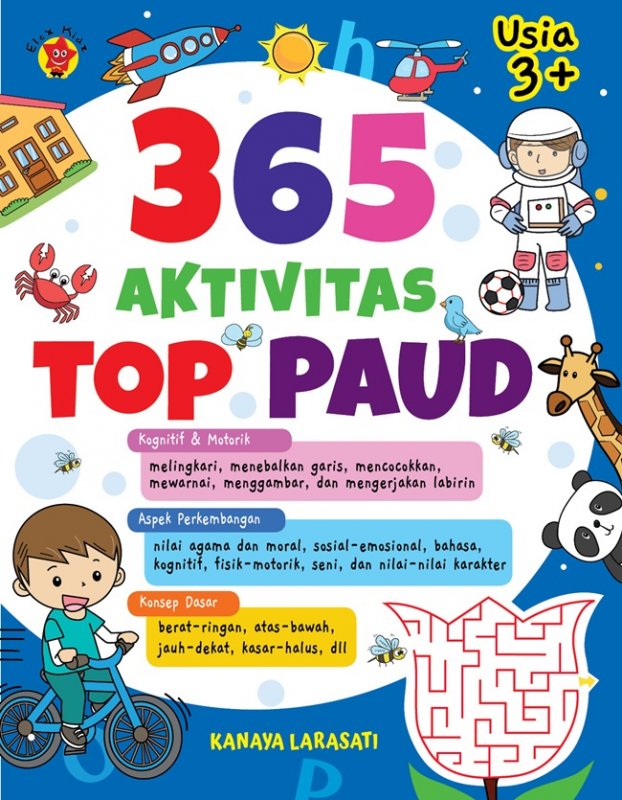 Cover Buku 365 Aktivitas TOP PAUD