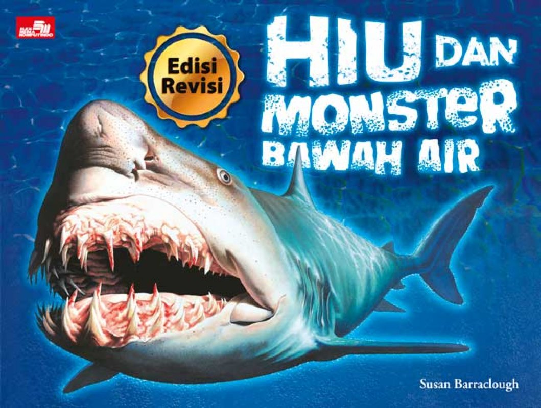 Cover Buku Hiu Dan Monster Bawah Air