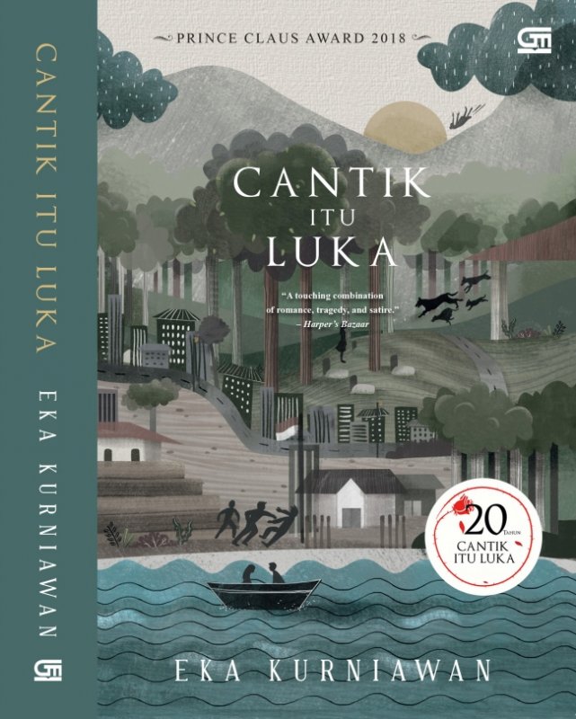 Cover Buku Cantik Itu Luka (edisi 20 Tahun)