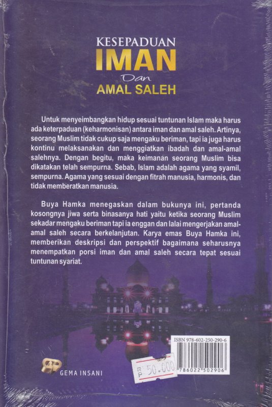 Cover Belakang Buku Pandangan Hidup Muslim (Cover Baru)