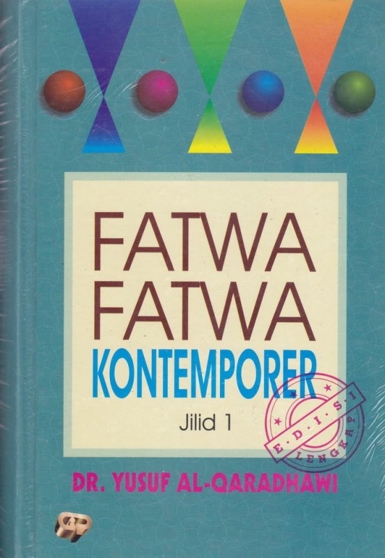 Cover Buku Fatwa Fatwa Kontemporer jilid 1 (HC)