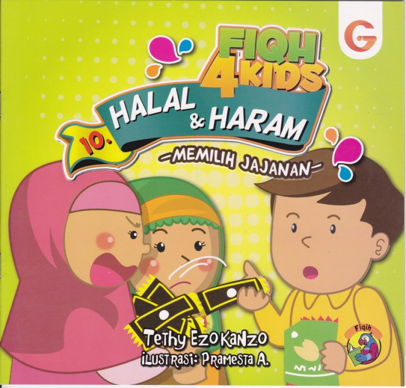Cover Buku Fiqih4Kids Halal&Haram