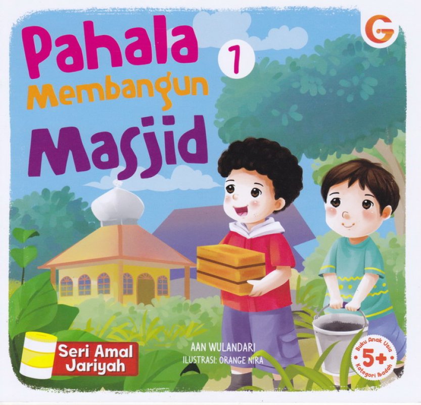 Cover Buku Seri Amal Jariyah Pahala Membangun Masjid#1