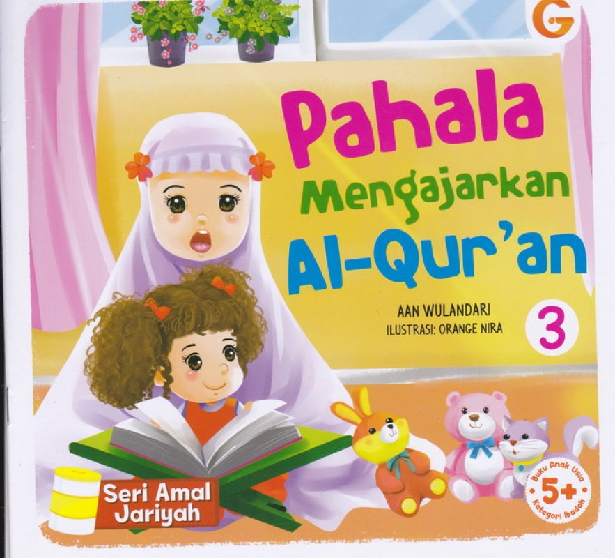 Cover Buku Seri Amal Jariyah Pahala Mengajarkan Al-qur