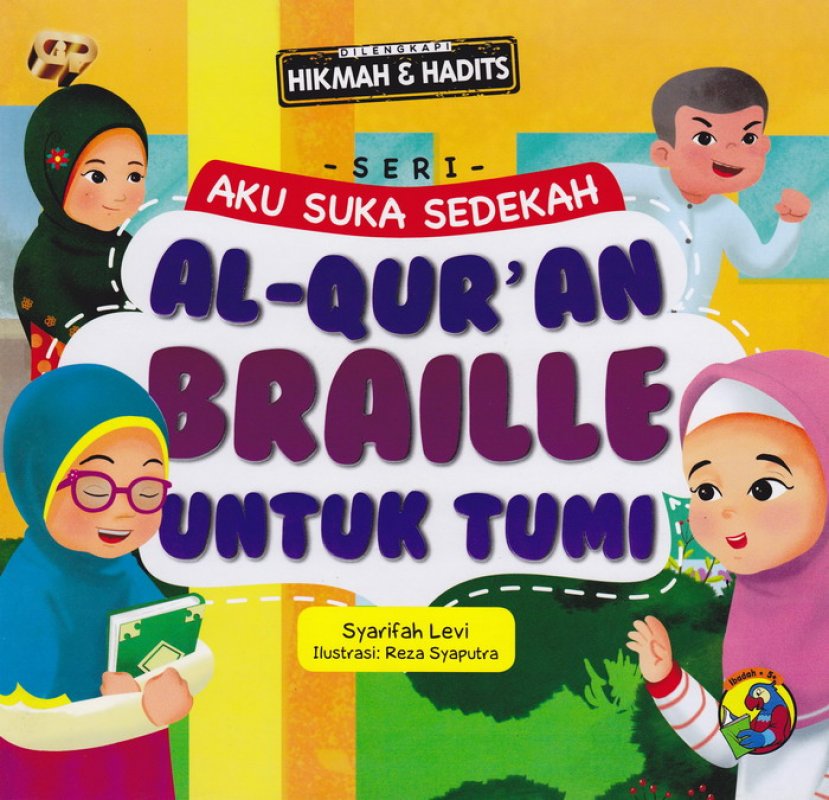 Cover Depan Buku AL-Qur'an BRAILLE untuk Tumi