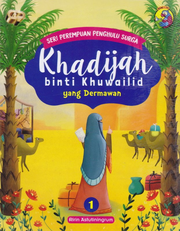 Cover Buku Khadijah binti khuwalid yang dermawan