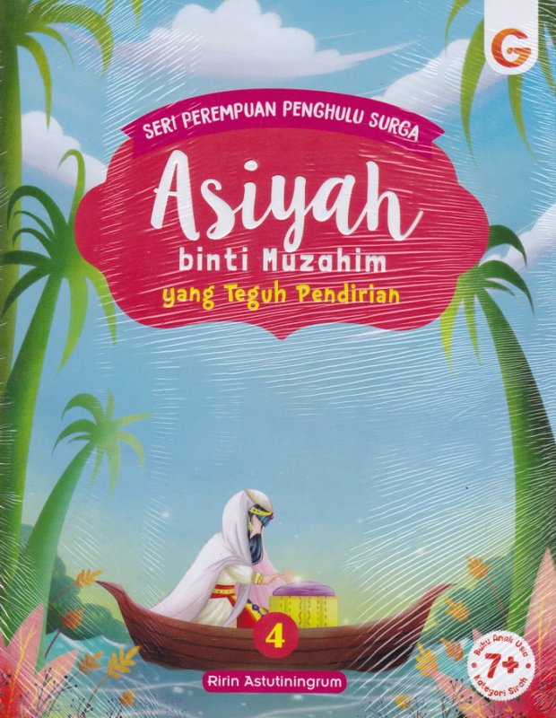 Cover Buku Asiyah binti Muzahim yang teguh pendirian
