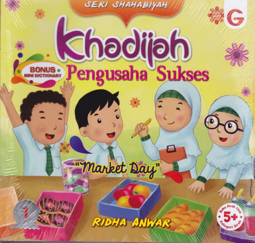 Cover Buku Seri Shahabiyah Khadijah pengusaha sukses
