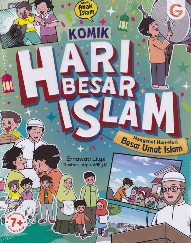 Cover Buku Komik Hari Besar Islam