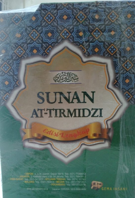 Cover Buku 1 Set Sunan At-Tirmidzi Edisi Lengkap