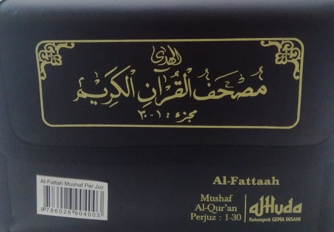 Cover Buku Al-Fattaah Mushaf Al-qur\