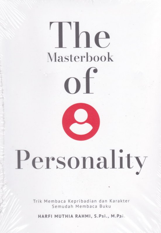 Cover Buku THe Masterbook of Personality