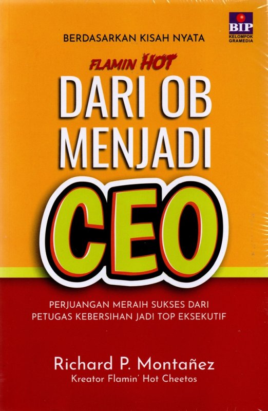 Cover Buku Dari OB Menjadi CEO