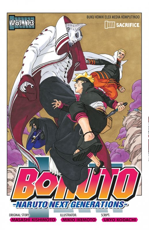 Cover Buku Boruto - Naruto Next Generation vol.13