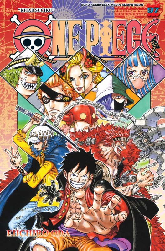 Cover Belakang Buku One Piece 97