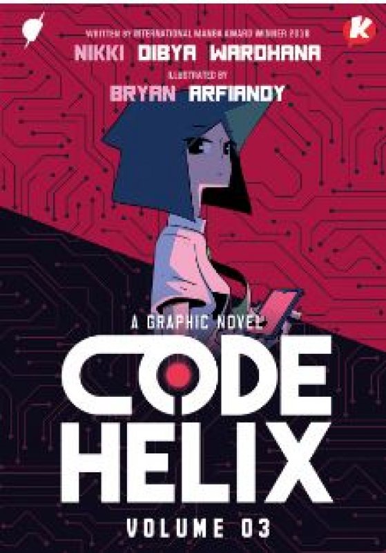Cover Belakang Buku KOLONI : CODE HELIX 03