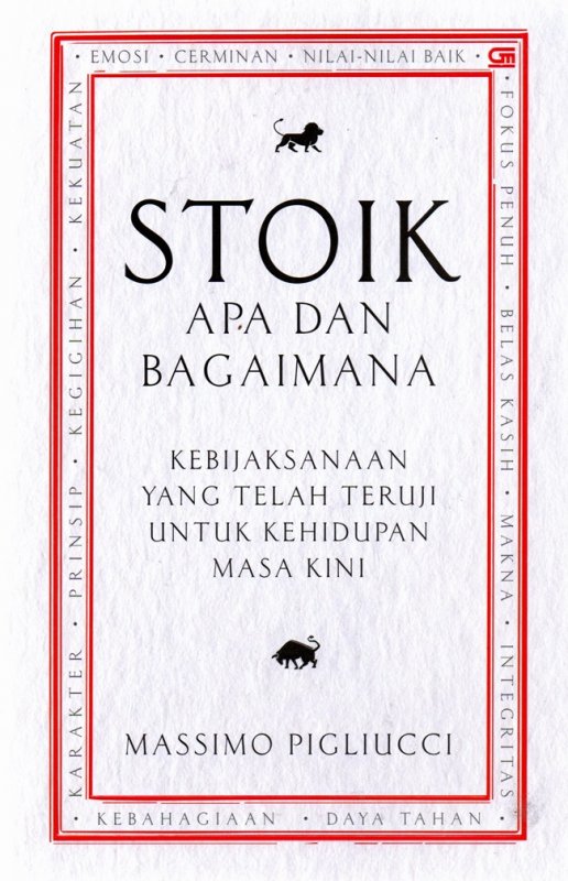 Cover Buku Stoik: Apa dan Bagaimana