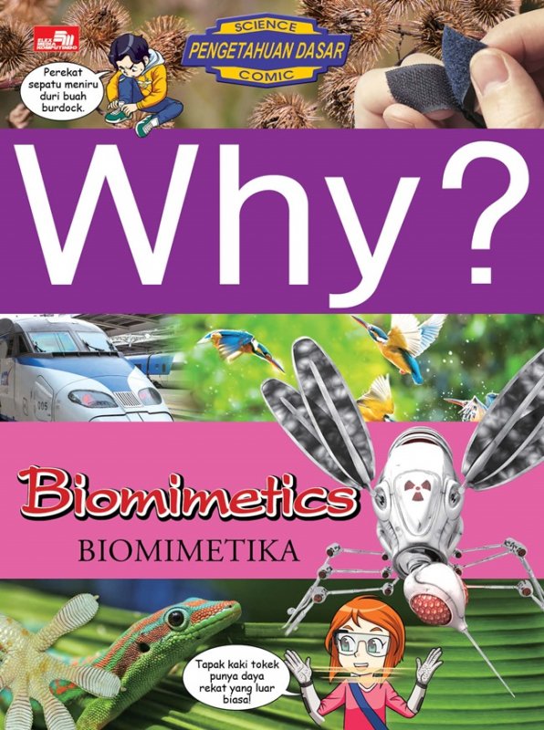 Cover Buku Why? Biomimetics - Biomimetika